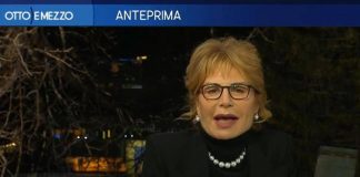 Incendio a Davos, Lilli Gruber via dallo studio di Otto e Mezzo