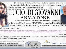 Morto l’armatore Lucio Di Giovanni, stroncato da un infarto