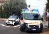 Suzzara, ambulanza della Croce Verde in missione coinvolta in un incidente