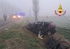 Mariana Mantovana, frontale auto-furgone lungo la Sp7: occupanti estratti dai Vigili del Fuoco