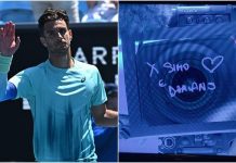 Australian Open, la commovente dedica di Musetti a coach Tartarini: “Per Simone e Damiano”
