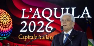Mattarella a L’Aquila: “Cultura strumento di pace contro guerre, volontà di dominio e strategie predatorie”