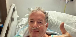 Piers Morgan cade e si rompe il femore: “Colpa di Trump”