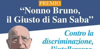 Al via l’VIII edizione del Premio “Nonno Bruno, il Giusto di San Saba”, memoria azione quotidiana per scuole Roma