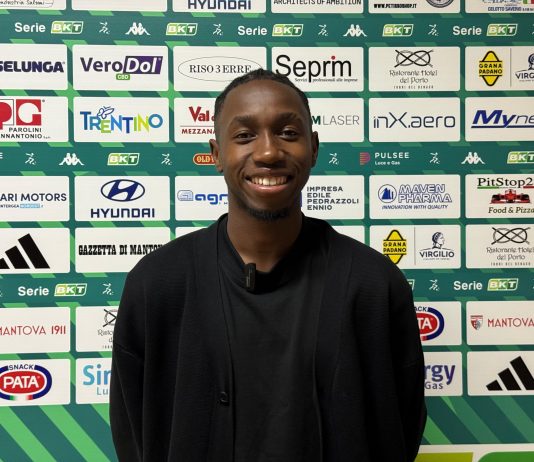 Kouda si presenta: “A Mantova con grandi stimoli, qui per raggiungere la salvezza”
