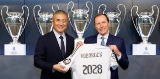 Calcio: Roborock partner del Real Madrid