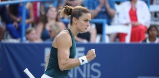 Risposta a una mano di Sakkari, colpo del torneo agli Australian Open?