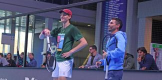 Vagnozzi, ‘salta’ la sfida con Sinner: il coach di Jannik out al secondo turno del Million Dollar 1 Point Slam