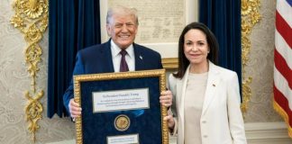 Machado: “Ho dato Nobel a Trump perché se lo merita”. Ma il web lo prende in giro