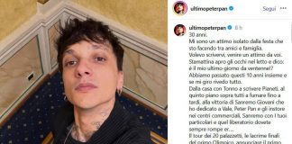 Ultimo compie 30 anni e guarda indietro: il post che emoziona i fan