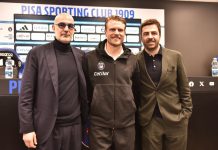 Hiljemark “Unico obiettivo salvare il Pisa, subito i tre punti”