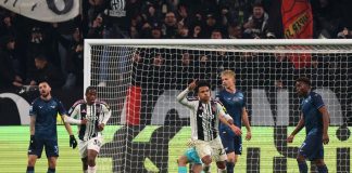 Kalulu salva la Juve e beffa la Lazio al 96°, a Torino finisce 2-2