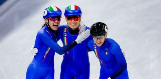 Oro Italia in staffetta mista di short track, 12^ medaglia per Arianna Fontana