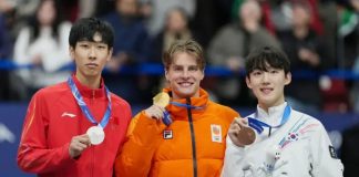 Oro Olanda nei 1000 mt Short Track, il cinese Sun Long 2° per 28 millesimi