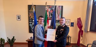 Suzzara, Guastalli si congratula col Maresciallo Baglivo per l’onorificenza di Cavaliere