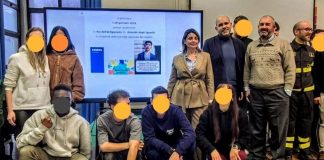 “Falcone” di Gazoldo, studenti a lezione di sicurezza con Inail e Vigili del Fuoco