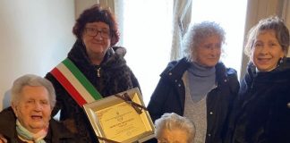 Borgocarbonara, Mercede “Nellì” Menghini ha festeggiato 100 anni: omaggio del sindaco