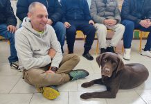 Pet therapy alle Rems di Castiglione: i cani aiutano 20 pazienti nell’area riabilitativa
