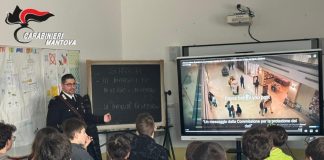 Volta Mantovana, carabinieri docenti per un giorno sul tema della legalità
