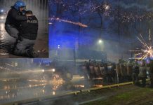 Scontri Askatasuna, domiciliari per presunto aggressore del poliziotto