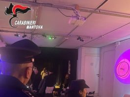 Mantova, controlli dei Carabinieri in Associazione Culturale: sanzione da 10mila euro ed evento sospeso