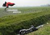 Gabbiana, motociclista 59enne esce di strada e muore nel fosso pieno d’acqua