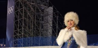 Da Marmirolo alle Olimpiadi: la cantante Cinzia Carreri ha eseguito l’Inno d’Italia alla cerimonia di Livigno