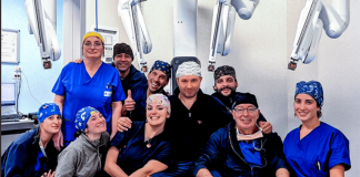 Chirurgia, al Moscati di Avellino isterectomia robotica totalmente transvaginale, ‘prima volta’
