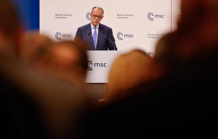 conferenzamonacosicurezza_merz_afp