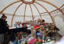 Crans-Montana, incendio al memoriale delle vittime