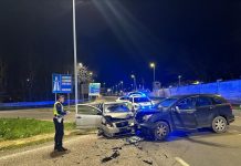 Curtatone, scontro tra due auto in via dei Toscani: due feriti