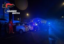 Borgo Virgilio scontro tra auto a Cerese. Tre feriti in ospedale