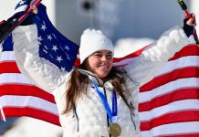 Johnson, capolavoro e disastro: vince l’oro in discesa e rompe la medaglia