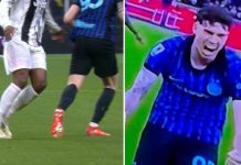 Inter-Juve, Kalulu espulso nel primo tempo: Bastoni ‘vola’ e esulta