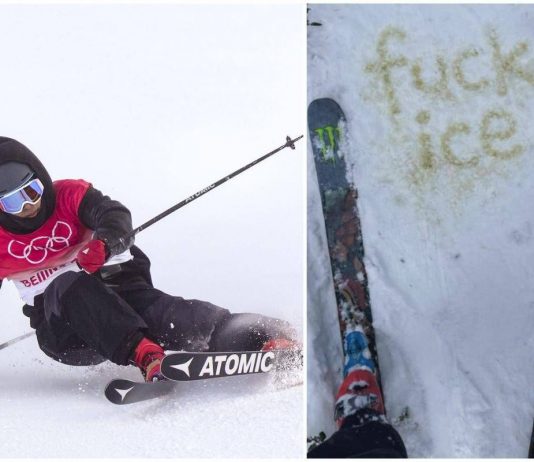Milano Cortina, Kenworthy scrive “F*** Ice” sulla neve: minacciato di morte