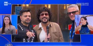 Sanremo, Renga e il siparietto con la figlia Jolanda: “Le prove? Non sono andate benissimo…”