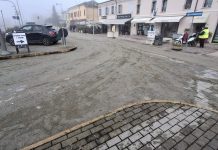 San Giorgio Bigarello, pronta piazza Stradella, ancora aperto il cantiere in piazza San Giorgio