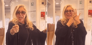 Mara Venier verso Sanremo, è polemica: “Vai con aereo privato coi nostri soldi”. E lei replica