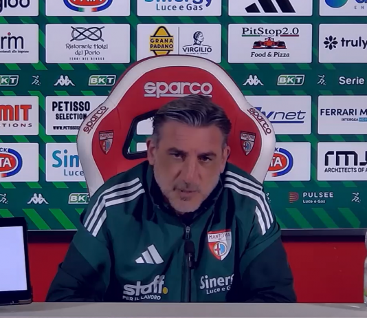 Modesto: “Attento Mantova: Carrarese pericolosa. In palio punti importanti, confido nella spinta del Martelli”