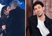 Paolo Bonolis bacia Giorgia a Taratata, la reazione di Emanuel Lo