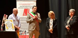 Viadana, impegno antimafia: benemerenza a Catia Silva nella serata con Mongiovì