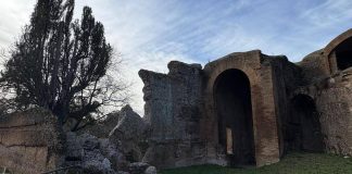 Villa Adriana, cede porzione mura delle Piccole Terme