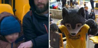 Papà ruba nuggets al figlio allo stadio, lui piange e la squadra lo ricompensa: il video virale