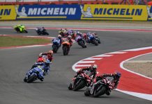 Bezzecchi vince anche ad Austin, doppietta Aprilia con Martin secondo