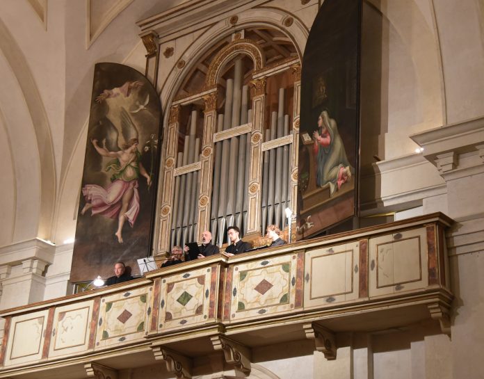 Cappella S. Barbara all'organo Antegnati