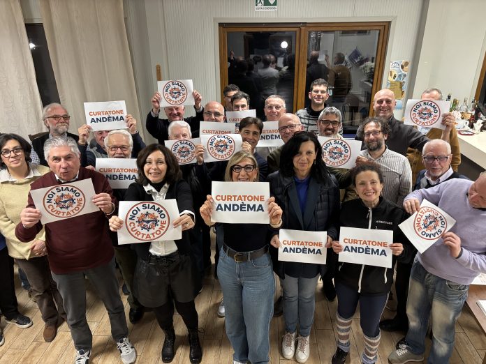 Noi Siamo Curtatone lancio simbolo logo lista