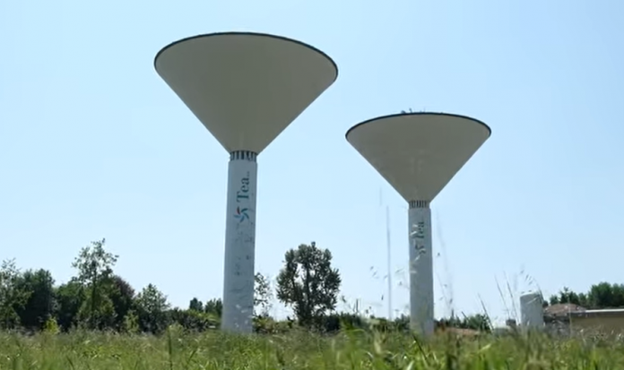 Serbatoi acqua acquedotto Pompilio