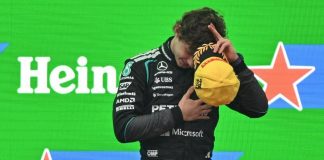 Antonelli in lacrime dopo il trionfo nel Gp di Cina: “Lo avevo promesso all’Italia”