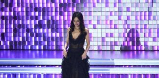 Sanremo, Cardinaletti: “Mio ruolo ‘bivalente’ causa guerra, felice di non essere caduta dalle scale”