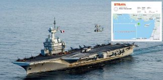 Il caso ‘StravaLeaks’: così un’app fitness ha rivelato la posizione della ‘Charles de Gaulle’